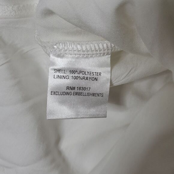 Princess Polly Lillie White Long Sleeve Romper - Picture 3 of 4